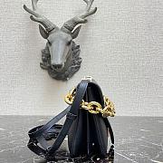 BOTTEGA VENETA MOUNT BLACK 667399 SIZE 21 CM - 6