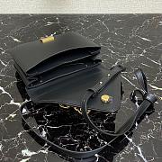BOTTEGA VENETA MOUNT BLACK 667399 SIZE 21 CM - 3