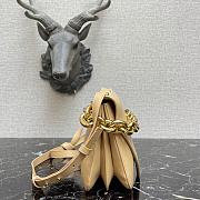 BOTTEGA VENETA MOUNT BEIGE 667399 SIZE 21 CM - 5