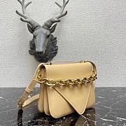 BOTTEGA VENETA MOUNT BEIGE 667399 SIZE 21 CM - 3