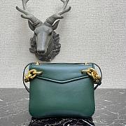 BOTTEGA VENETA MOUNT EMERALD GREEN 667399 SIZE 21 CM - 5