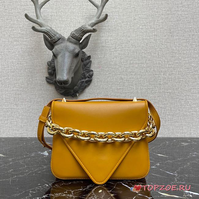 BOTTEGA VENETA MOUNT HONEY 667399 SIZE 21 CM - 1