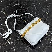 BOTTEGA VENETA MOUNT WHITE 667399 SIZE 21 CM - 5