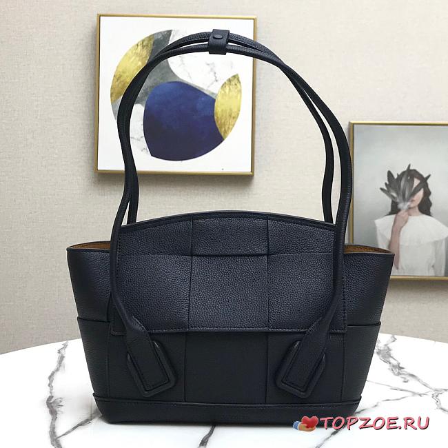 BOTTEGA VENETA ARCO BLACK 666874 SIZE 33 CM - 1
