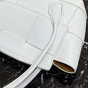 BOTTEGA VENETA ARCO WHITE 666874 SIZE 33 CM - 6