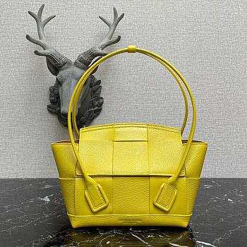 BOTTEGA VENETA ARCO YELLOW 666874 SIZE 33 CM