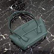 BOTTEGA VENETA ARCO PINE GREEN 666874 SIZE 33 CM - 5