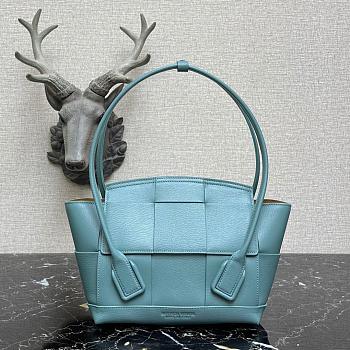 BOTTEGA VENETA ARCO POWDER BLUE 666874 SIZE 33 CM
