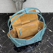 BOTTEGA VENETA ARCO POWDER BLUE 666874 SIZE 33 CM - 4