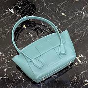 BOTTEGA VENETA ARCO POWDER BLUE 666874 SIZE 33 CM - 6