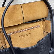 BOTTEGA VENETA SMALL ARCO BLACK 666873 SIZE 29 CM - 4