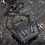 BOTTEGA VENETA SMALL ARCO BLACK 666873 SIZE 29 CM - 6