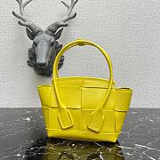 BOTTEGA VENETA SMALL ARCO YELLOW 666873 SIZE 29 CM - 5
