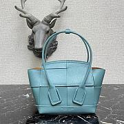 BOTTEGA VENETA SMALL ARCO POWDER BLUE 666873 SIZE 29 CM - 1