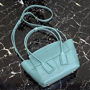 BOTTEGA VENETA SMALL ARCO POWDER BLUE 666873 SIZE 29 CM - 5