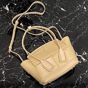 BOTTEGA VENETA SMALL ARCO BEIGE 666873 SIZE 29 CM - 4