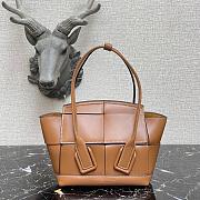 BOTTEGA VENETA SMALL ARCO BROWN 666873 SIZE 29 CM - 1