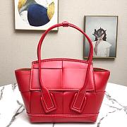 BOTTEGA VENETA SMALL ARCO RED 666873 SIZE 29 CM - 1