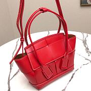 BOTTEGA VENETA SMALL ARCO RED 666873 SIZE 29 CM - 5