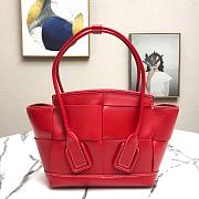 BOTTEGA VENETA SMALL ARCO RED 666873 SIZE 29 CM - 4
