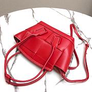BOTTEGA VENETA SMALL ARCO RED 666873 SIZE 29 CM - 3