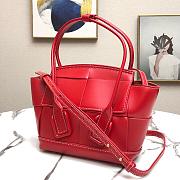 BOTTEGA VENETA SMALL ARCO RED 666873 SIZE 29 CM - 2