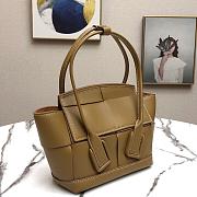 BOTTEGA VENETA SMALL ARCO PEANUT 666873 SIZE 29 CM - 6