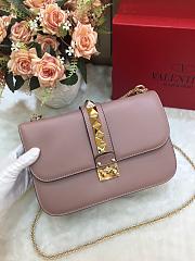VALENTINO GLAM ROCK CROSSBODY BAG MAUVE SIZE 26 CM - 1