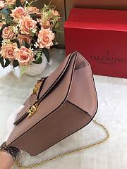 VALENTINO GLAM ROCK CROSSBODY BAG MAUVE SIZE 26 CM - 4