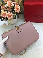 VALENTINO GLAM ROCK CROSSBODY BAG MAUVE SIZE 26 CM - 3