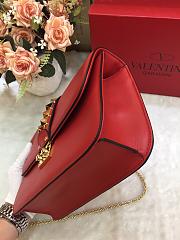 VALENTINO GLAM ROCK CROSSBODY BAG RED SIZE 26 CM - 5