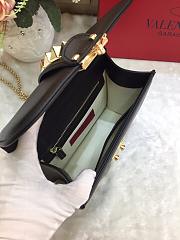 VALENTINO SMALL GLAM ROCK BAG BLACK SIZE 21 CM - 6