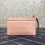 VALENTINO V LOGO POUCH POWDER PINK SIZE 25 CM - 6