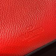 VALENTINO GARAVANI ESCAPE MEDIUM TOTE BAG RED SIZE 31 CM - 4