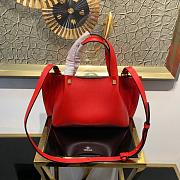 VALENTINO GARAVANI ESCAPE MEDIUM TOTE BAG RED SIZE 31 CM - 2