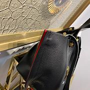 VALENTINO GARAVANI ESCAPE LARGE TOTE BAG BLACK SIZE 31 CM - 6