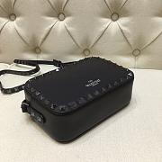 VALENTINO GARAVANI ROCKSTUD CAMERA BAG FULL BLACK SIZE 18 CM - 5