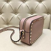 VALENTINO GARAVANI ROCKSTUD CAMERA BAG POWDER PINK SIZE 18 CM - 2