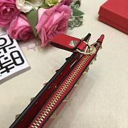 VALENTINO ROCKSTUD COIN PURSE AND CARDHOLDER RED SIZE 13 CM - 4
