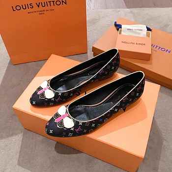 LV FLAT LADY SHOES BLACK LV-01