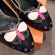LV FLAT LADY SHOES BLACK LV-01 - 6