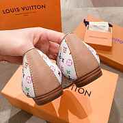 LV FLAT LADY SHOES WHITE LV-01 - 2