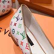 LV FLAT LADY SHOES WHITE LV-01 - 4