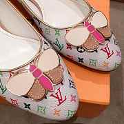 LV FLAT LADY SHOES WHITE LV-01 - 5