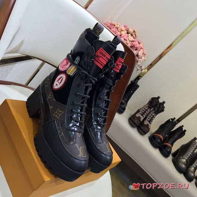 LV PLATFORM DESERT BOOTS 003 - 1