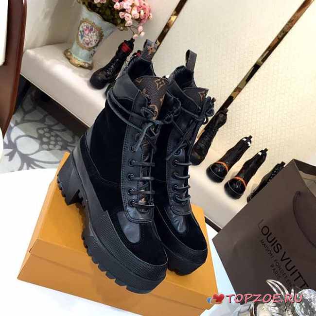 LV PLATFORM DESERT BOOTS 004 - 1