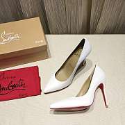 CHRISTINA LOUBOUTIN HEELS IN WHITE CL-01 - 3