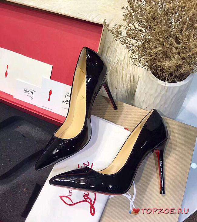 CHRISTINA LOUBOUTIN PIGALLE VERNIS HEELS CL-05 - 1