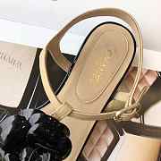 CHANEL CAMELLIA SANDALS BEIGE C-02 - 3