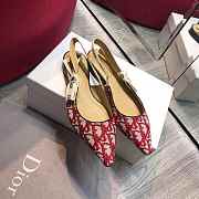 DIOR 19SS CD RED FLAT SHOES D-09 - 3